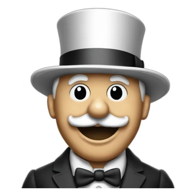 Uncle Pennybags sticker