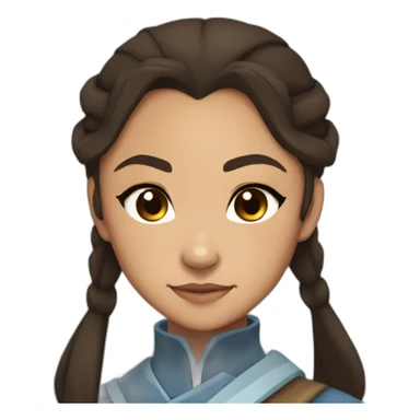 Avatar the last airbender Katara sticker