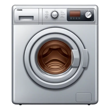 Crying washing machine sticker