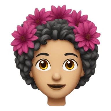 susan dahlia sticker