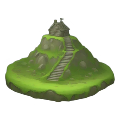 Haunted Mound sticker