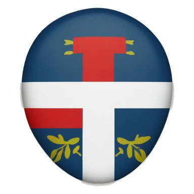 Sardinian flag sticker