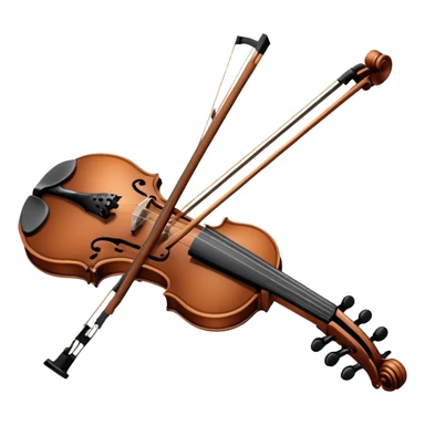 Violin with an assault rifle  sticker