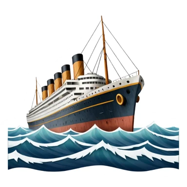 Titanic bateau  sticker