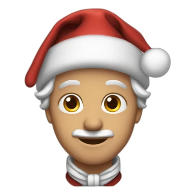 Christmas carol sticker