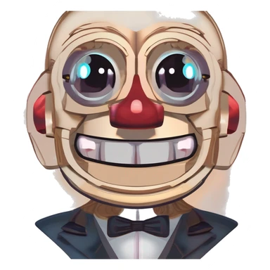 Puppet human sticker
