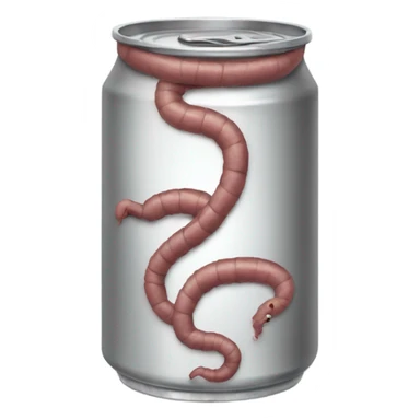 Can of worms sticker