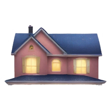 pretty revamped house with shimmer and stars  sticker