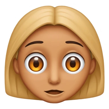 The same exact emoji as 😬 but with the 😁 eyes please sticker