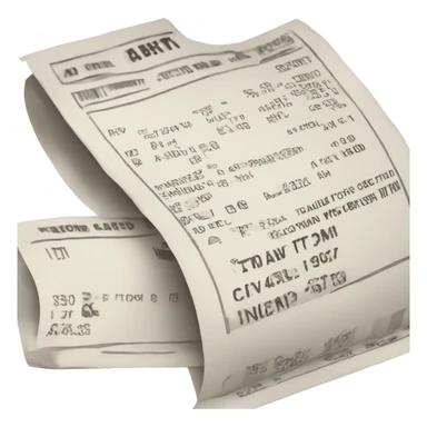 Receipt Google Drive sticker