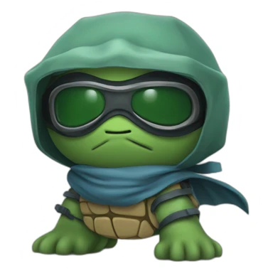 Tortue ninja à Paris sticker