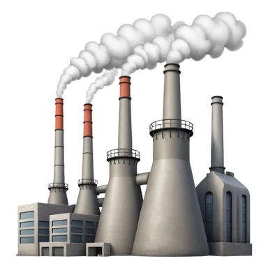 Thermal power plant sticker
