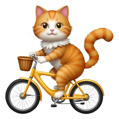 cat with bike sticker