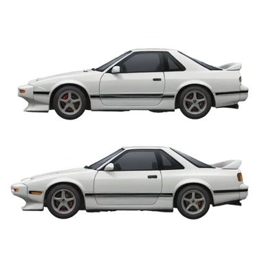 Nissan Silvia S13 sticker