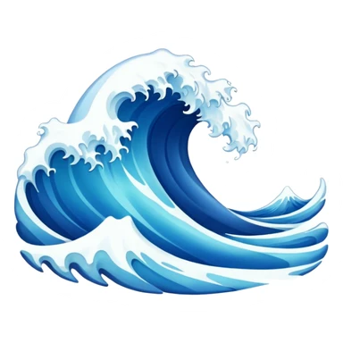 Wave sticker