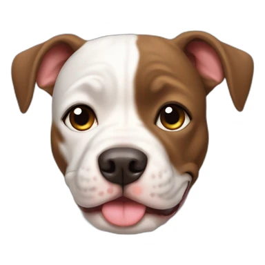 Cute little Pitbull  sticker