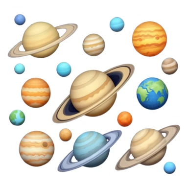 Aline all the planets in a straight line 8 only sticker