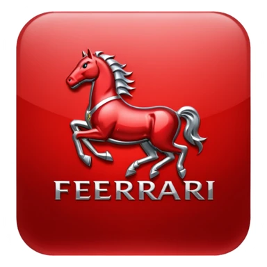 Logo Ferrari  sticker