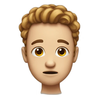 Face slap ugly sticker