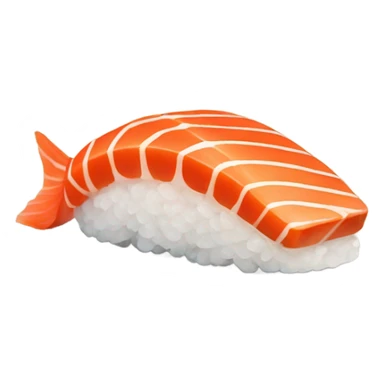 Salmon nigiri sticker