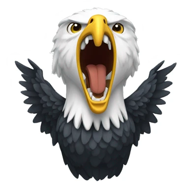 Screaming eagle  sticker