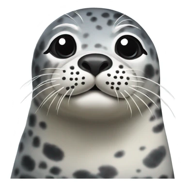 Harbor seal sticker