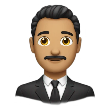 hombre melena de leon sticker