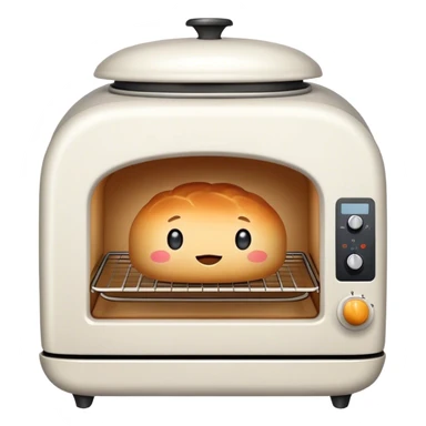 A little oven very cute sticker