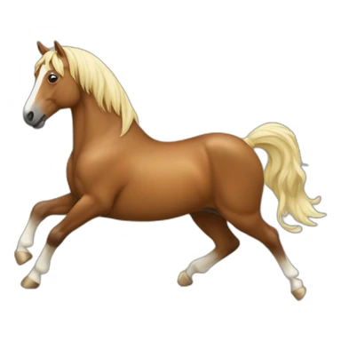 Cheval qui danse sticker