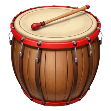 Create a instrument of tabla emoji sticker