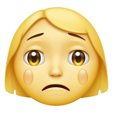 very very very very very very sad yellow faced emoji with lots and lots and lots of tears sticker