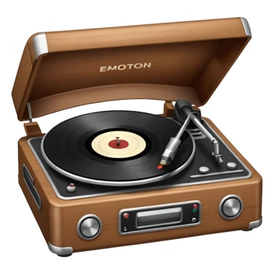 record player  sticker