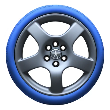 Toyota Corolla 2016 color Blue Spare sticker