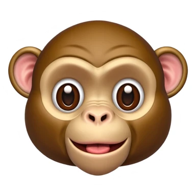 Monkey face steaks sticker