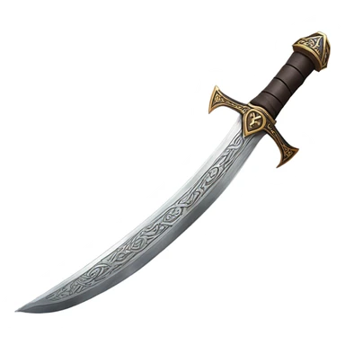 Magic Iron sword sticker