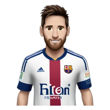 Messi thé goat sticker