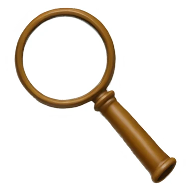 A book with a magnifying glass sticker