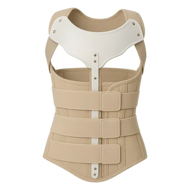 Busto Ortopedico senza sfondo sticker