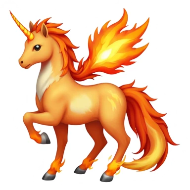 Rapidash Pokemon sticker