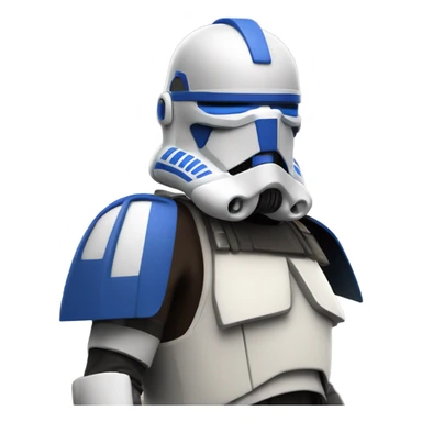 Captain Rex and the 501st storming the Jedi temple  sticker