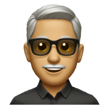 Fiesta con gafas  sticker