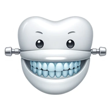 dental braces sticker