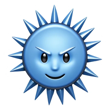 the discord verifed  tickmark which doesnt have a face which is a circle and has a spikey border sticker