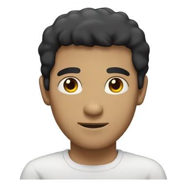 white man with black hair  standing with hands crossed sticker