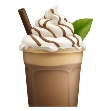 Mocha frappe sticker
