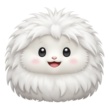 Chiikawa (ちいかわ), small cute white creature with simple features sticker