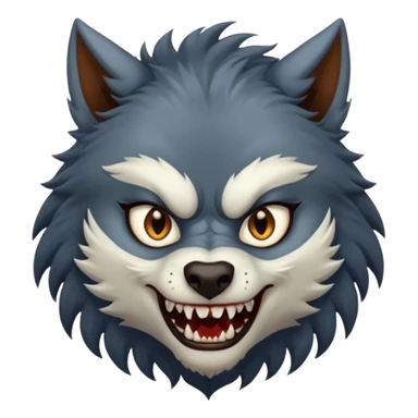 Female Werewolf sticker