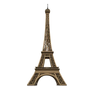 the Eiffel tower sticker