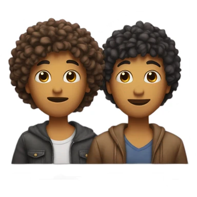 one fake friend and one real friend  sticker