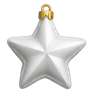 christmas decoration star sticker